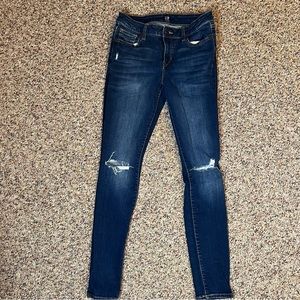 GAP Skinny Distressed blue jeans 29